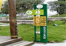 公园提示牌 提醒标语牌 导向牌 指路牌