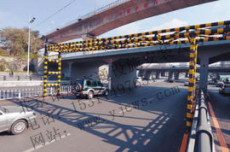 北京限高杆安装 限高架制作 指示牌安装公司