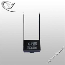 厂家批发定制牛角扇电容器CBB61 3.0uF/450V
