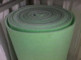 供应5MM绿白棉 中效过滤棉 厂家直销