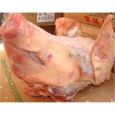 批发英国5213厂带耳不带口条整猪头