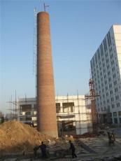80米砖烟囱新建施工组织方法找江苏森悦高空