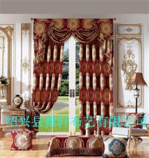 客厅窗帘欣赏客厅成品窗帘效果图