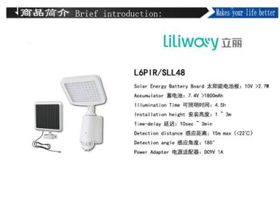 LED太陽能感應燈