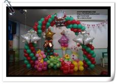 苏州气球主题宝宝宴 苏州儿童生日派对策划
