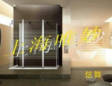 上海唯妙 厂家直销 艺术淋浴房玻璃 炫舞