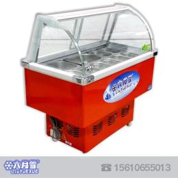 供应不锈钢冰粥机 冰粥展示柜