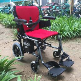 全球最轻锂电电动轮椅互邦HBLD1-B折叠